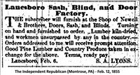 SashBlindDoorCompany(Lanesboro,PA)