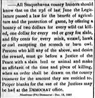 SusquehannaCountyHunters(Bounties)